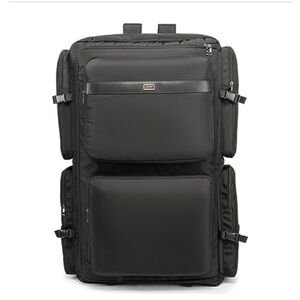 Rabjen DJ backpack Canvas Extra Large Black NWT